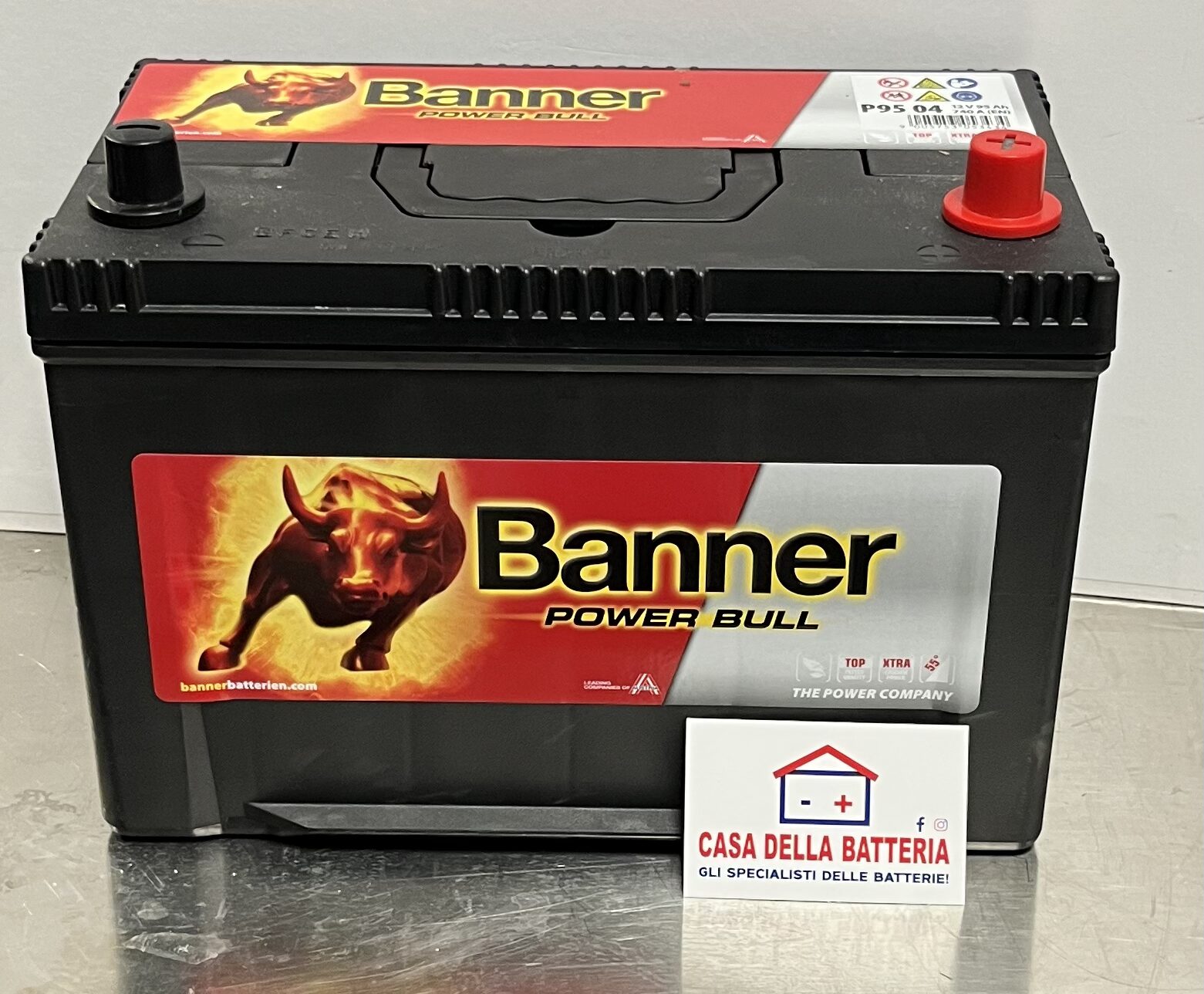 Batteria 95Ah D31 dx Banner