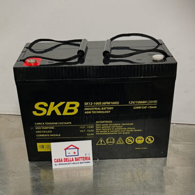 Batteria al piombo AGM 12v 100Ah