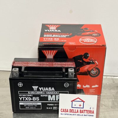 Batteria YTX9BS YUASA