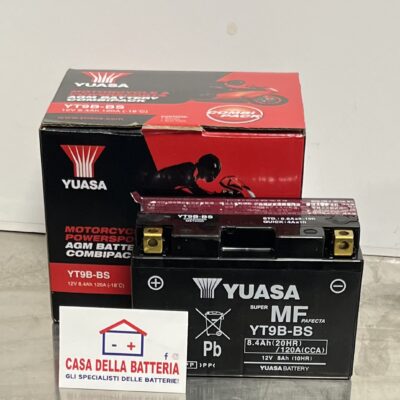 Batteria YTX9B-BS YUASA
