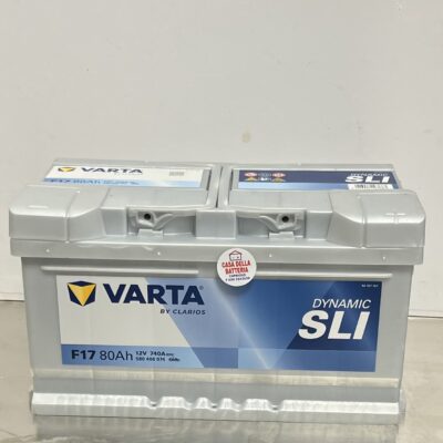 Batteria 80Ah DX F17 Varta